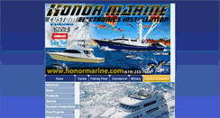Desktop Screenshot of honormarine.com
